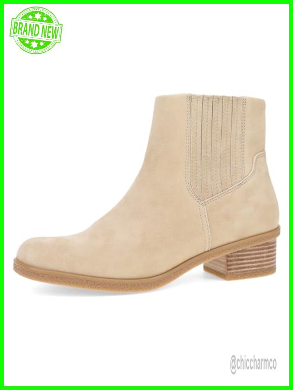 Dansko Daisie Waterproof Leather Chelsea Bootie Women's Ankle Boot